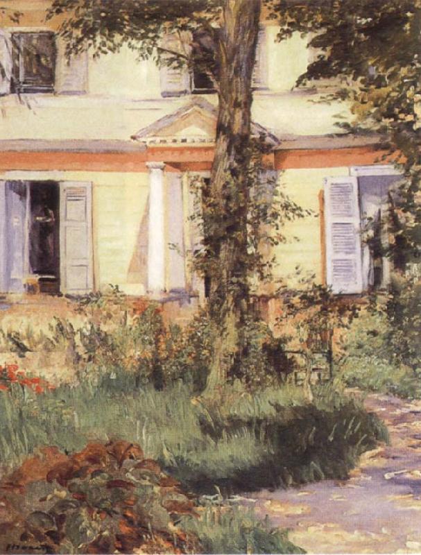 Edouard Manet House at Rueil oil painting picture
